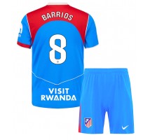 Atletico Madrid Pablo Barrios #8 Koszulka Trzecia dzieci 2025-26 Krótki Rękaw (+ krótkie spodenki)